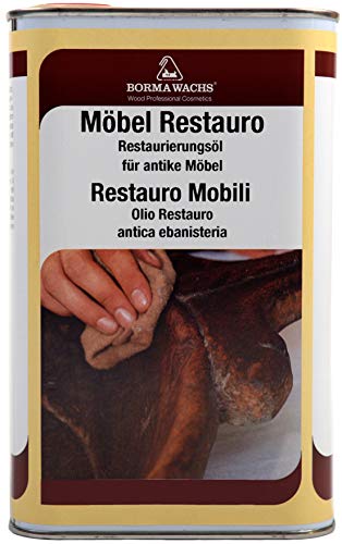 500ml Möbel Restauro Öl Restaurierungsöl Pflegemittel Mittleres Holz von BORMA