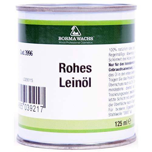 Rohes Leinenöl ohne Zusatzstoffe - 1 Liter von BORMA