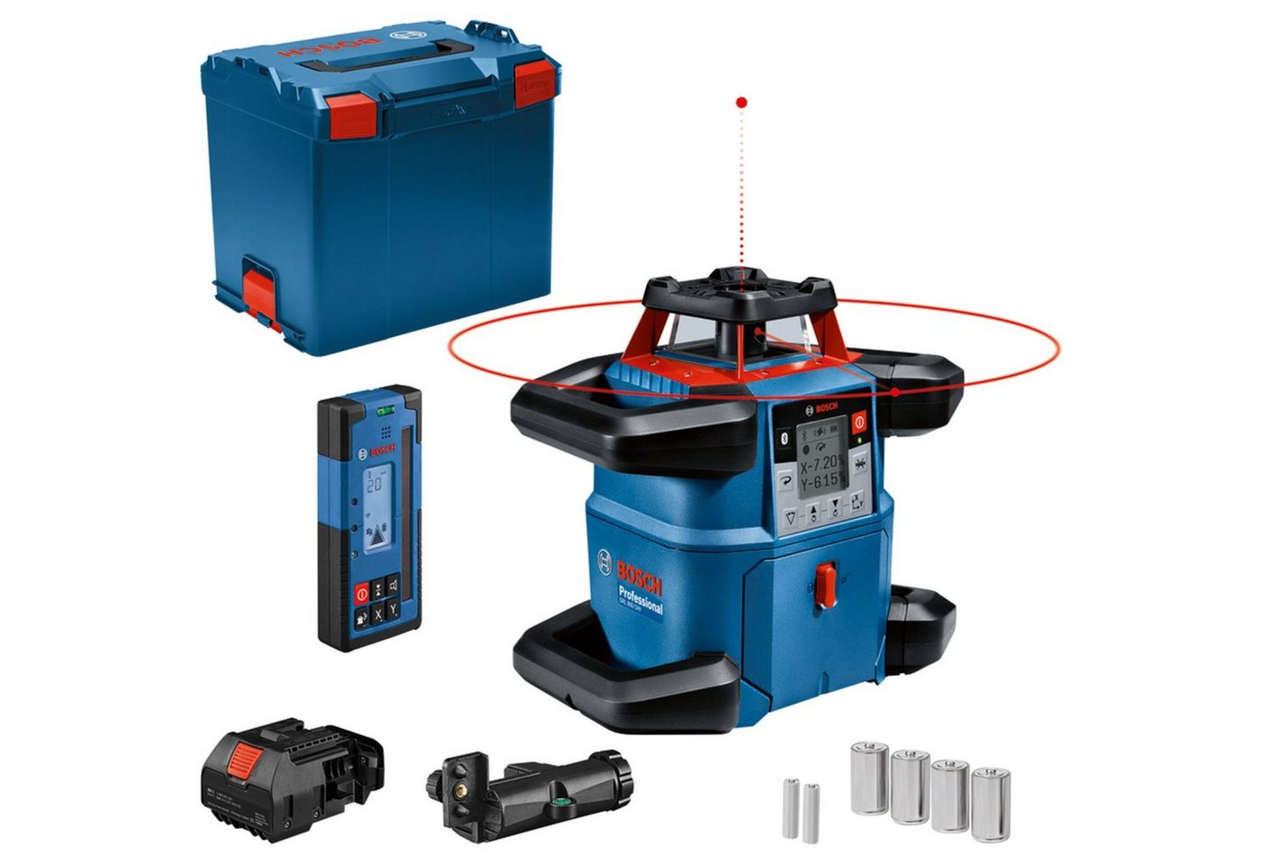 BOSCH Akku-Multifunktionswerkzeug Akku-Rotationslaser GRL 600 CHV Professional, 18Volt von BOSCH