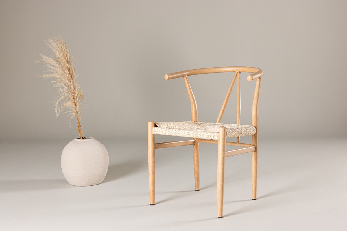 BOURGH Esszimmerstuhl ALFONS Esstischstuhl - Stuhl im modernem Design in beige von BOURGH