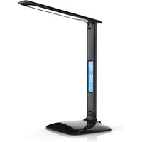 Schreibtischlampe, led, Dimmbar, Farbwechsel, Temperatur-, Alarm- & Kalenderfunktion, Tischlampe - Brandson Schreibtischlampe, led, Dimmbar, Farbwechsel, Temperatur-, Alarm- & Kalenderfunktion, Tischlampe - Brandson von BRANDSON