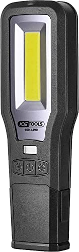 KS Tools 150.4490 Mobile Werkstatt-Handlampe, knickbar, 550 Lumen von KS Tools