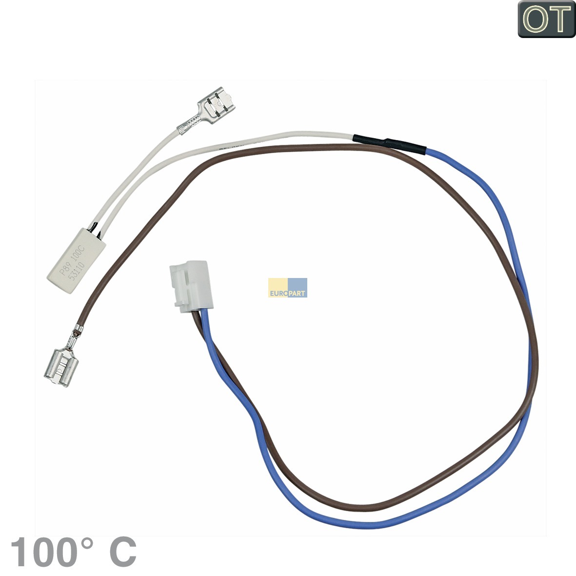 Thermosicherung BSH 10026434 Mikrothermsicherung 100°C mit Kabel für Pumpe Kaffeemaschine (KD-10026434) von BSH (Bosch-Siemens-Hausgeräte)