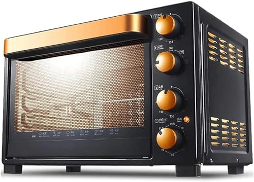 Ofen-Frühstücksmaschine, unabhängige Temperaturregelung, 4-Schicht-Braten, integrierte Beleuchtung, Mini-Gourmet-Öfen, 32 l von BTURYT