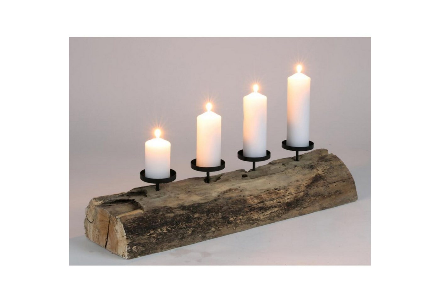 BURI Teelichthalter XXL Kerzenhalter Holz 70cm Weihnachtsdeko Kerzenständer Adventskranz BURI Teelichthalter XXL Kerzenhalter Holz 70cm Weihnachtsdeko Kerzenständer Adventskranz von BURI