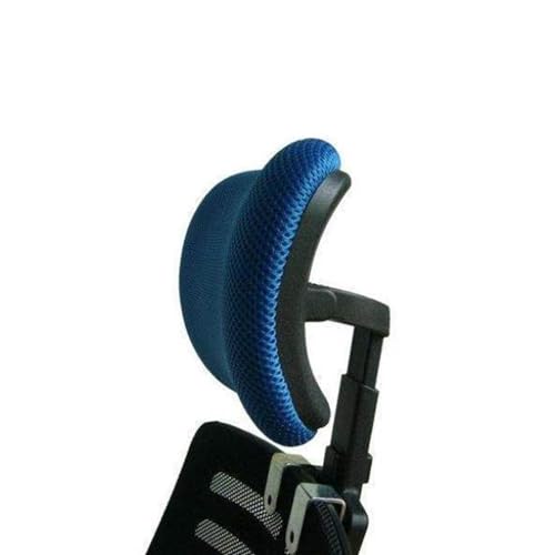 Bürostuhl Kopfstütze Kopfstütze für Bürostuhl, drehbar, Hebe-Computerstuhl, Nackenschutz, Kissen, Kopfstütze für Stuhl, Bürozubehör Stuhlkopfstütze (Color : Blue 2.2) von BUUNHI