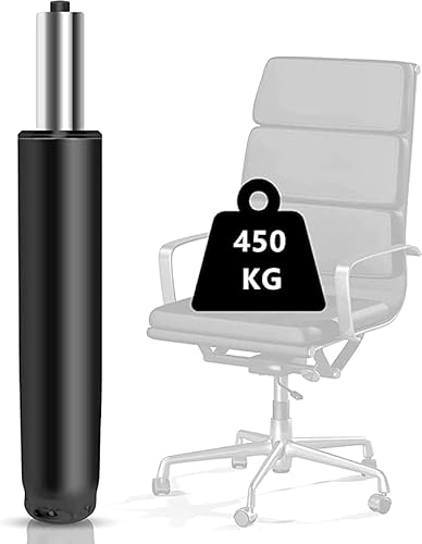 Gasdruckfeder Ersatz für Bürostuhl 450kg Gasdruckdämpfer für Drehstühle, Bürostühle und Stühle Höhenverstellbar (Altes Schwarz) von Baasha