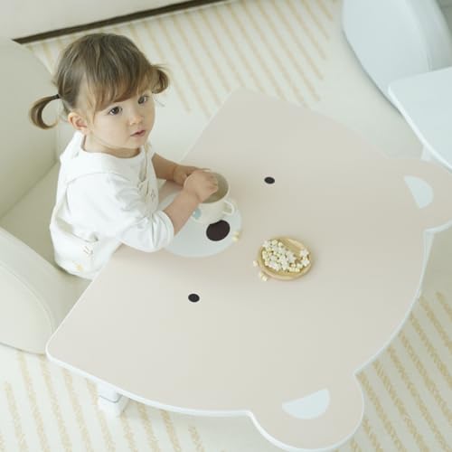 Baby Care Großer zusammenklappbarer Bodentisch mit verstellbaren Höhen für Kinder, zum Spielen, Lesen, Snacks und mehr von Baby Care
