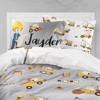 Konstruktions-Bettwäsche-Set Für Jungen von BabyDreamBedding