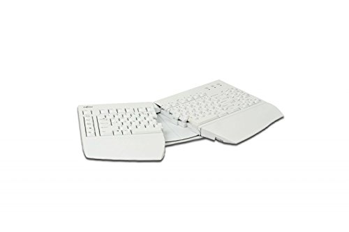 Bakker BNEEDDE ergonomische Tastatur weiß von BakkerElkhuizen