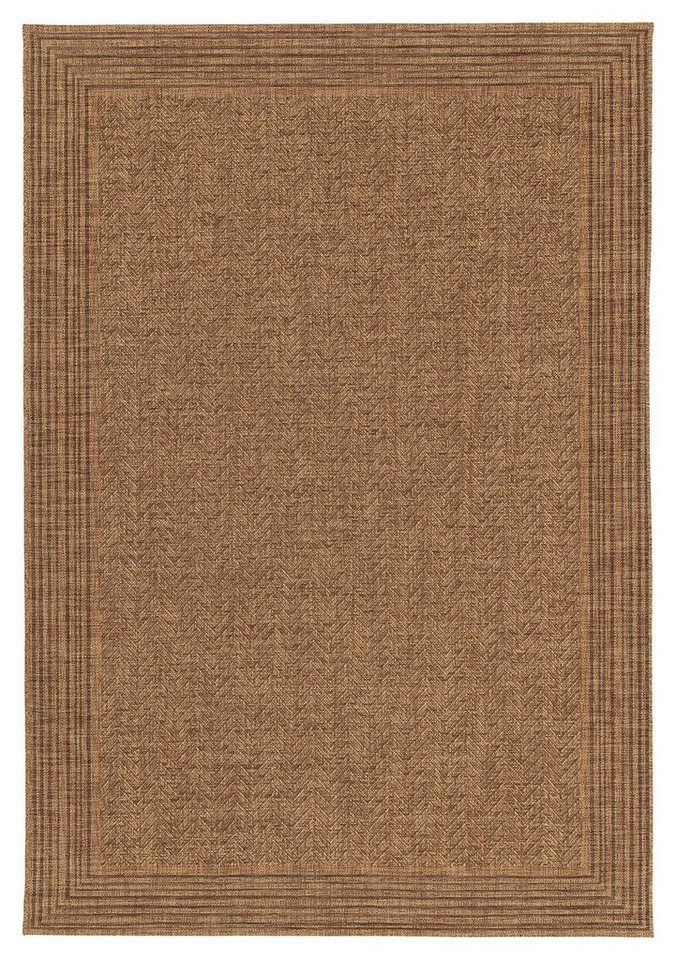 Outdoorteppich JACK, Braun, Kunstfaser, 200 x 290 cm, Balta Rugs, rechteckig, UV-beständig, Wasserabweisend, Outdoorgeeignet, Pflegeleicht von Balta Rugs