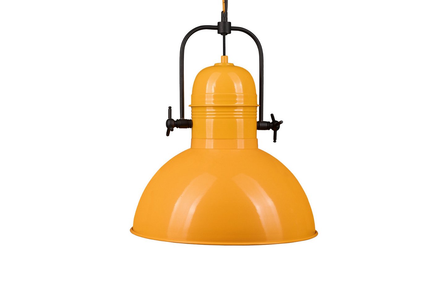 Bamyum Pendelleuchte Bamyum Hängelampe Vintage Ø40 cm E27 Metall Lampe, ohne Leuchtmittel von Bamyum