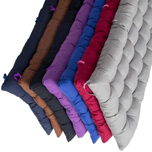 BangDon Bankkissen, Bankkissen, Sonnenliegen-Kissen für Sonnenliegen, dick, Garten-Liegestuhl, Ersatz-Kissen, rutschfest, 80 x 40 cm, Rot BangDon Bankkissen, Bankkissen, Sonnenliegen-Kissen für Sonnenliegen, dick, Garten-Liegestuhl, Ersatz-Kissen, rutschfest, 80 x 40 cm, Rot von BangDon