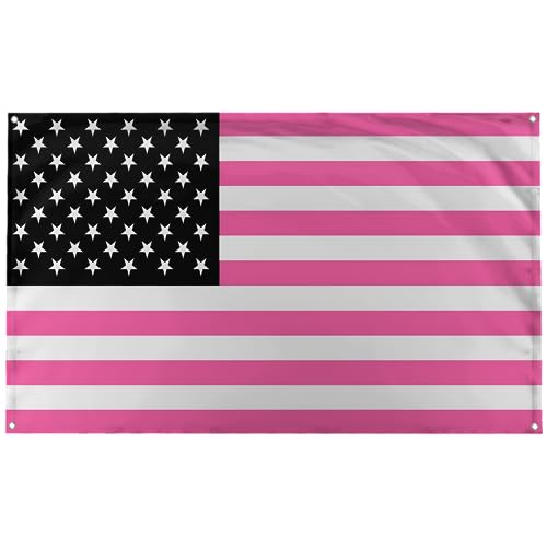 Banger – Lil Uzi Pink Tape Rapper Rapper Rapper-Album Rosa Amerikanische USA-Flagge Hintergrund Banner Motivierend Inspirierend Lustig Büro Gym Wand Wohnheim Dekor Design auf einer 90 x 150 cm Flagge von Banger Flags
