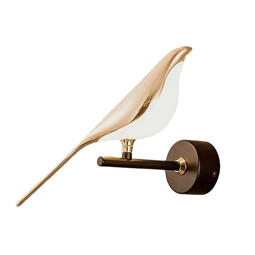 Baoblaze Vogel-Wandleuchte, Wandlampe, Wanddekoration, Nachttisch-LED-Wandleuchten, Wandbeleuchtung für Esszimmer, Badezimmer, Dachboden, Nachttisch, Flur, Ein warmes Vogellicht von Baoblaze