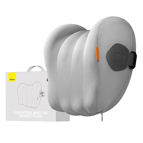 Baseus Comfort Ride Auto Kopfstütze montiertes Kissen (grau) von Baseus