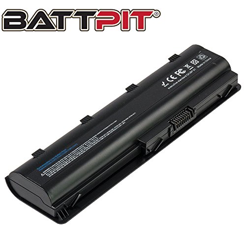 BattPit Akku für HP G32 G42 G56 G62 G72 G56-113SA G56-114SA G56-115SA G56-130SA G62-b25SA G62-a45SF G62-b58SF G72-b56SF G72-150EF G72-a55SF G72-b20SA G72-b50EF G72-b51SF - [6 Zellen/4400mAh/48Wh] von Battpit