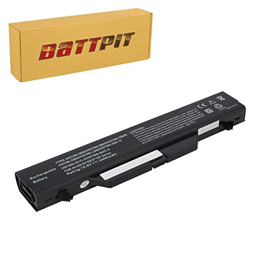 Battpit Laptop Akku für HP Compaq HSTNN-LB88 572032-001 536418-001 ProBook 4405s 4406s 4410s 4411s 4412s 4413s 4415s 4416s 4418s - [6 Zellen/4400mAh/48Wh] von Battpit