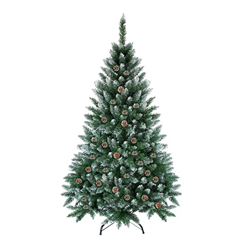 Baunsal® Künstlicher Weihnachtsbaum künstlich (BSP) Christbaum künstlich Tannenbaum künstlich Christmas Tree künstliche Weihnachtsbäume Kunst Weihnachtsbaum von Baunsal