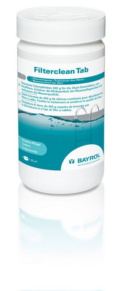 Bayrol Poolpflege Bayrol Filterclean Tab 5 Tabs a 200 g 1kg von Bayrol