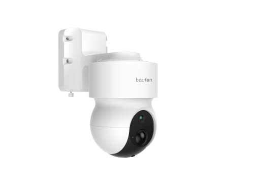 bea-fon/Smart Home/Safer 2S Pro/Überwachungskamera für den Außenbereich / IP65 Schutz gegen Wasser und Staub/steuerbare Outdoor Kamera/weiß/Netzwerk WiFi 2,4G / Android-iOS von Beafon