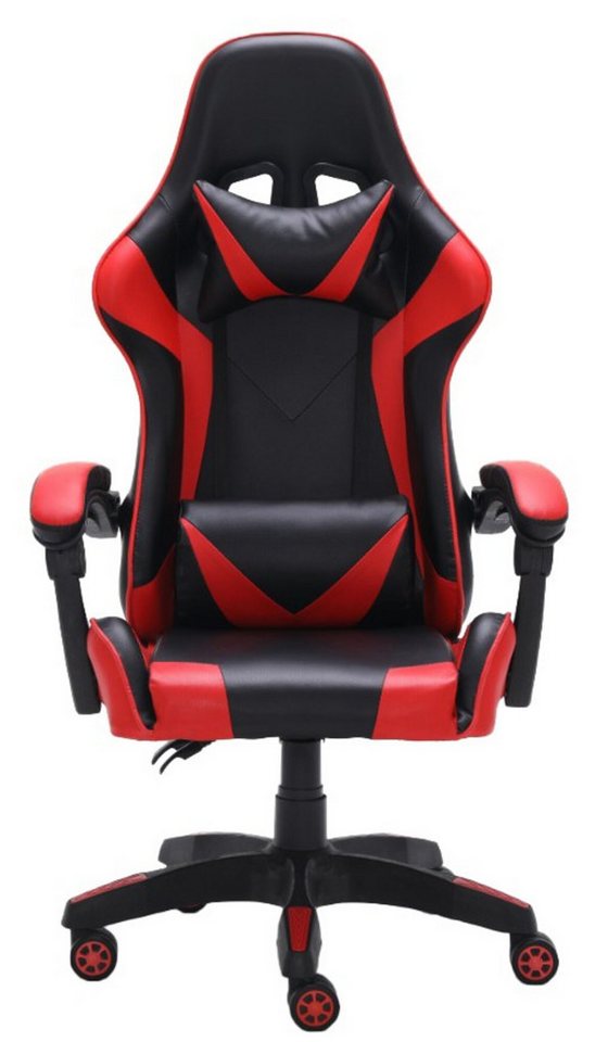 Beautysofa Drehsessel Moderner, bequemer Gaming-Drehstuhl REMUS (Farbe:blau,rot,schwarz) von Beautysofa