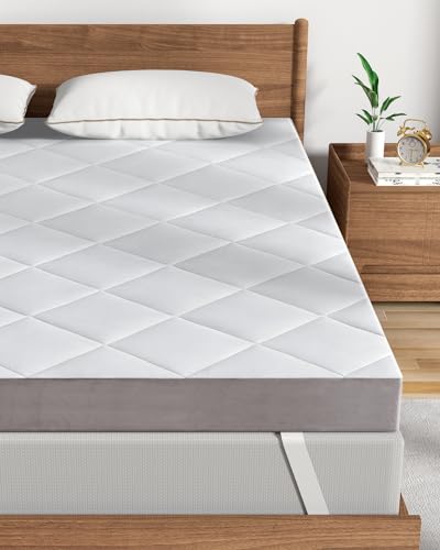 BedStory Topper 200x200cm, 7cm H3 Kaltschuam Topper, Bequeme Matratzentopper für Boxspringbett und unbequemem Betten Schlafsofa - Öko-TEX Zertifiziert von BedStory