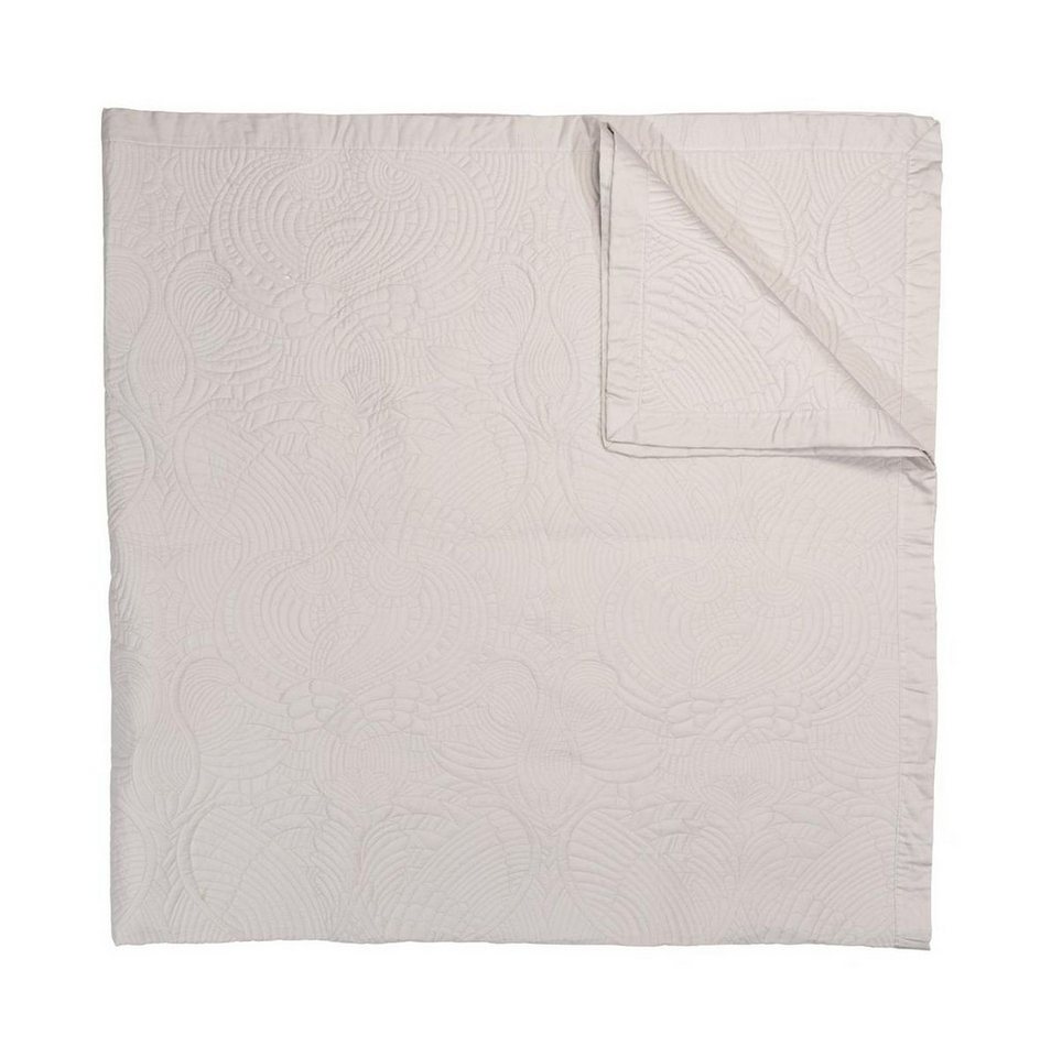 Wolldecke Dodo Pavone Bedspread_Ivory_UV_UV_180x260 1 Tagesdecke 180x260 cm / 71, Beddinghouse, Tagesdecke Kuscheldecke Decke Wohndecke von Beddinghouse