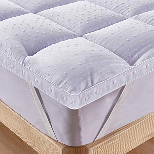 Bedecor Unterbett Matratzen Auflage Soft-Topper, Luxus-3D-Massage Bubbbles Abdeckung 100x200 cm von Bedecor