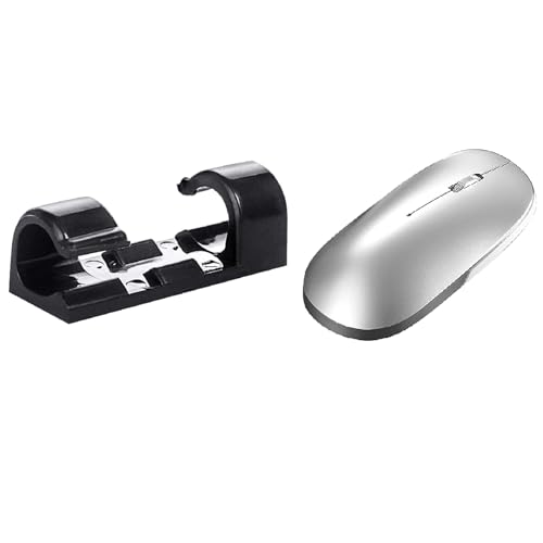 Kabel-Organizer, USB-Kabel-Organizer, Schreibtisch-Organizer und 1 kabellose Bluetooth-Maus von Beelooom