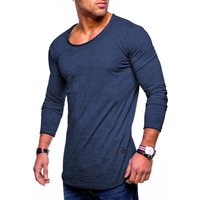 behype Langarmshirt "Dust L/S", mit weitem Halsausschnitt von Behype