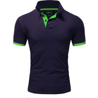 behype Poloshirt "ADRIEL", mit tollen Farbakzenten von Behype