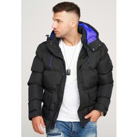 behype Steppjacke "BHCOLOS", mit abtrennbarer Kapuze von Behype