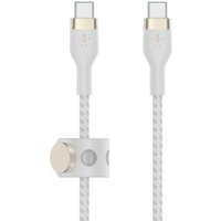 0 Belkin BoostCharge Pro Flex USB-C auf USB-C Kabel (2m, Weiß) von Belkin