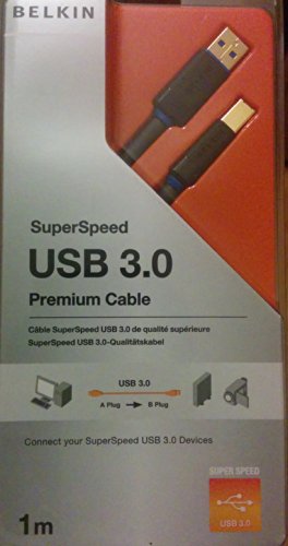 Belkin 1 m Premium USB 3.0 A-B Kabel von Belkin