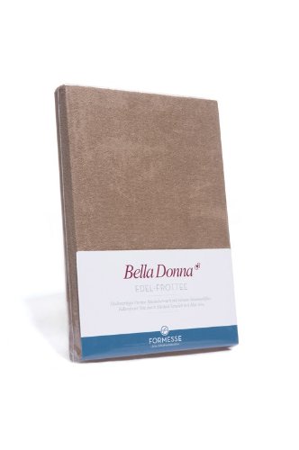 Bella Donna Edel-Frottee Spannbetttuch in 140x200 bis 160x220, für Wasserbetten und Matratzen (1000-weiss) von Bella Donna Edel-Frottee