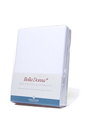 FORMESSE Bella Donna Matratzenschoner Edel-Molton für Matratzen 180x200cm bis 200x220cm von Bella Donna