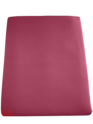 Formesse Bella-Donna Jersey Spannbettlaken bordeaux, 90x190 - 100x220 cm von Bella Donna