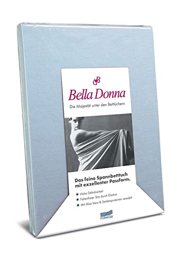 Formesse Spannbettlaken Bella Donna Jersey für Matratzen & Wasserbett 90-190 x 100-220 cm in Hellblau von Satya