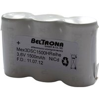 Beltrona 3DSC1500HRCLG Notleuchten-Akku Z-Lötfahne 3.6V 1500 mAh von Beltrona