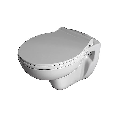 Belvit Hänge WC Grau mit Softclose-Deckel von Belvit