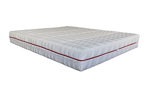 Best Sleep Matratze Waves, 7-Zonen Komfortschaum, weiß, 140 x 190 cm, Dicke 24 cm von Best Sleep