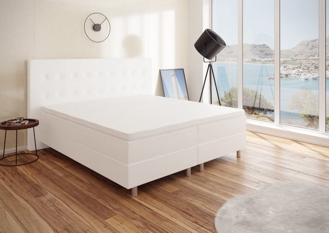 Best for You Boxspringbett Rio, mit Visco-Topper von Best for You