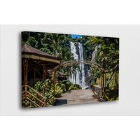 Berühmte Orte Kunst Leinwand-Maria Cristina Falls Philippinen Poster/Gedruckte Bilder Wand Dekoration Poster Oder Canvas Bereit Zum Aufhängen von BestCanvasEver