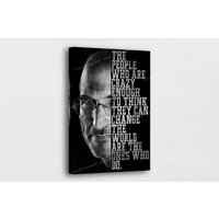 steve Arbeitsplätze Kunst Leinwand - Inspirational Art Poster/Gedruckt Bild Wand Dekoration Poster Oder Canvas Bereit Zum Aufhängen von BestCanvasEver