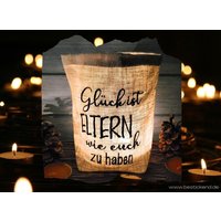 Besticktes Windlicht "Glück Ist ... Eltern" Freie Farb - Und Designwahl Lichtbeutel Kerzenglas Deko Laterne Geschenk Kompliment Danke Besticktes Windlicht "Glück Ist ... Eltern" Freie Farb - Und Designwahl Lichtbeutel Kerzenglas Deko Laterne Geschenk Kompliment Danke von Bestickend