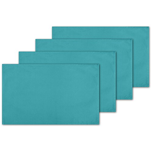 Bestlivings 4er et Tischsets Platzset Tischuntersetzer Platzdeckchen Tischdeko Tischmatte Essensunterlage Maße 30x45 cm, Farbe: türkis - Petrol Bestlivings 4er et Tischsets Platzset Tischuntersetzer Platzdeckchen Tischdeko Tischmatte Essensunterlage Maße 30x45 cm, Farbe: türkis - Petrol von Bestlivings