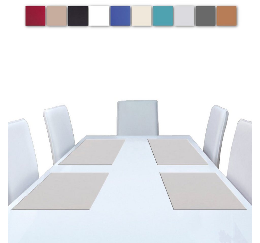 Platzset, Ellen, Bestlivings, (2-St), Essunterlage Platzdecke Tischschutz Dekoration Tischmatte in versch. Ausführungen von Bestlivings