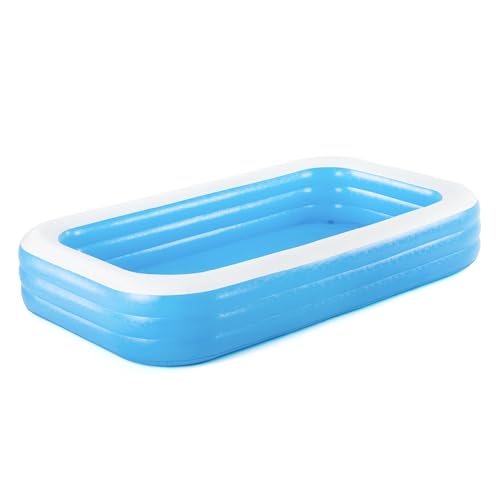 Bestway Family Pool "Deluxe" Blau, 305 x 183 x 56 cm von Bestway