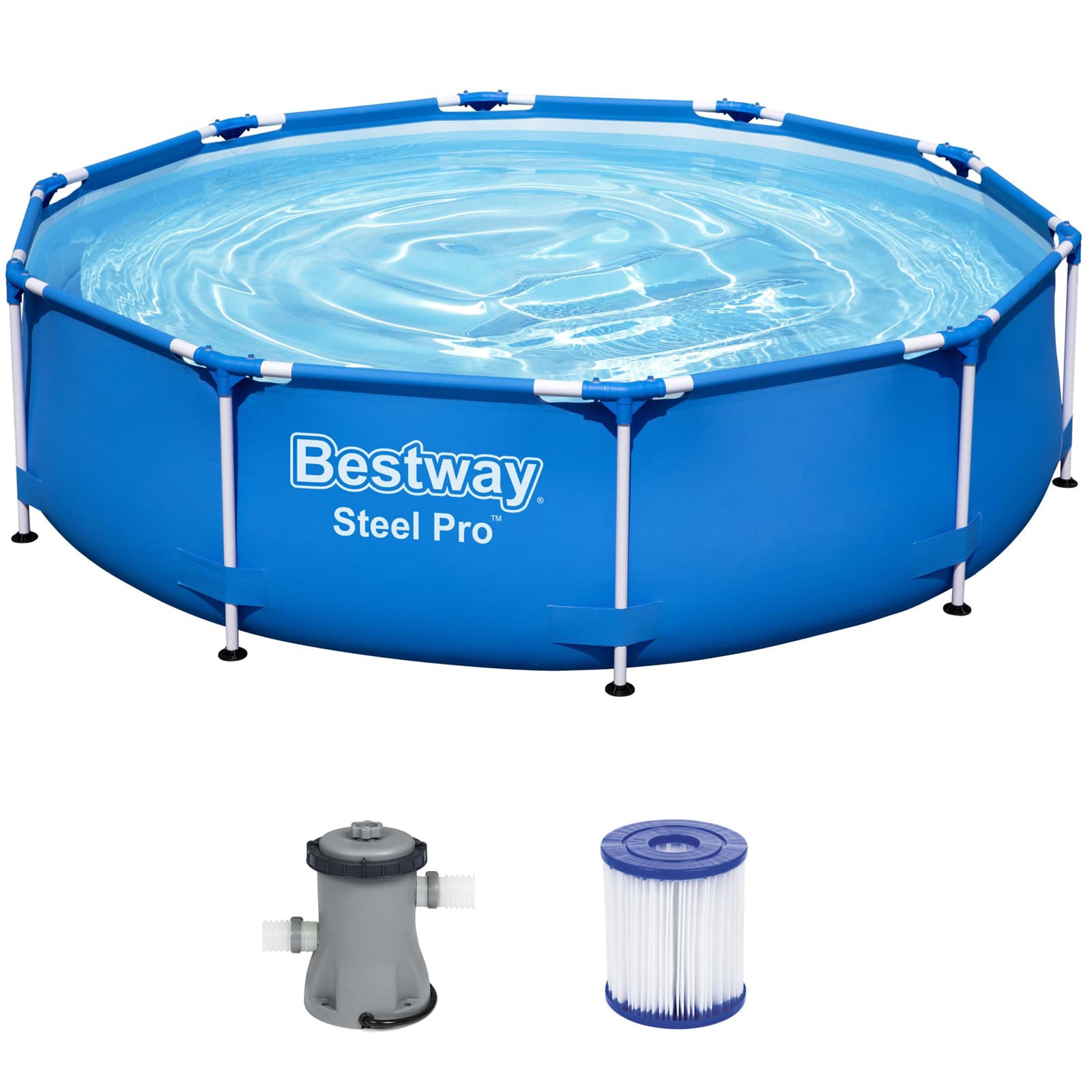 Bestway Frame Pool Steel Pro™ Set Ø305cm von Bestway